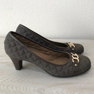 Aerosoles Heelrest Brown Heels Sz 9.5